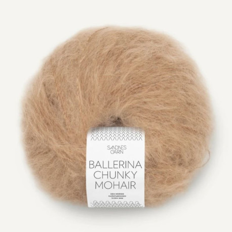 Sandnes Ballerina Chunky Mohair Camel 3031 Preorder