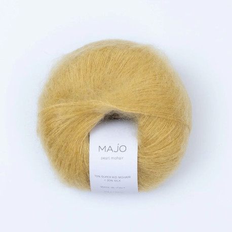 Majo Pearl Mohair Lemon Grass