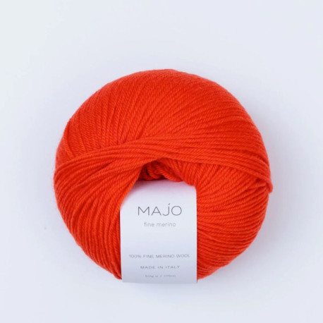 Majo Fine Merino Poppy