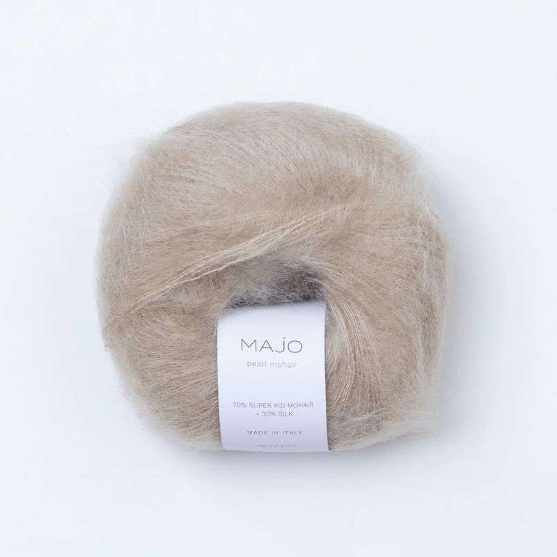 Majo Pearl Mohair Vanilla