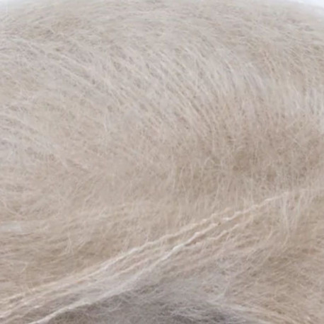 Majo Pearl Mohair Vanilla Detail