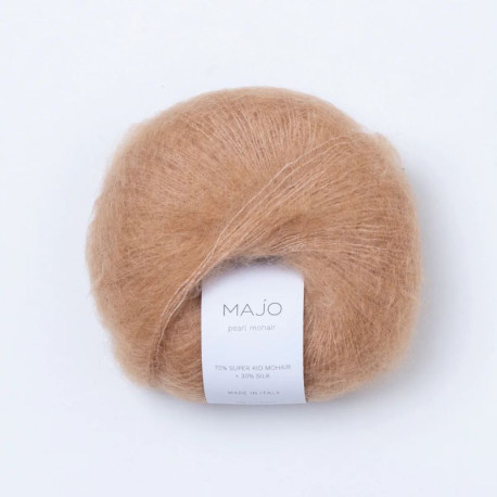 Majo Pearl Mohair Almond