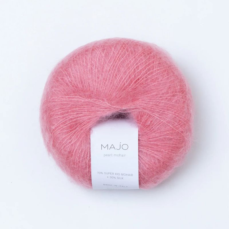Majo Pearl Mohair Rose