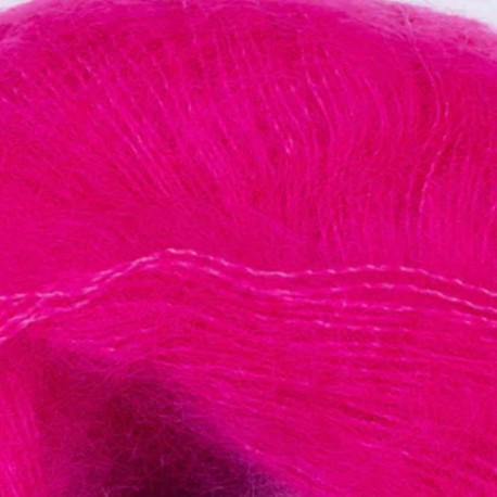 Majo Pearl Mohair Flamingo Detail