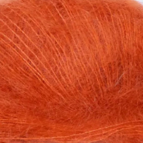 Majo Pearl Mohair Terracotta Detail