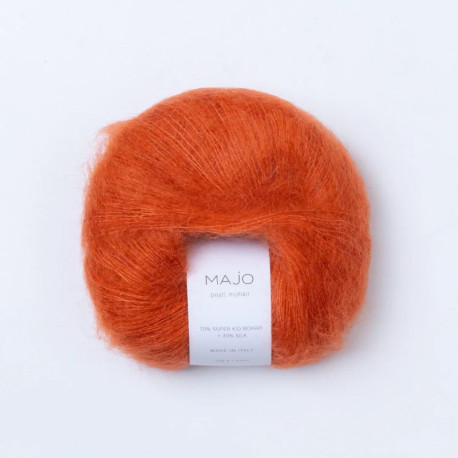 Majo Pearl Mohair Terracotta