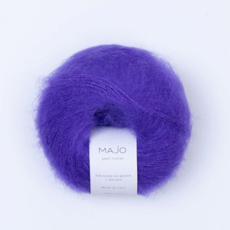Majo Pearl Mohair Grape