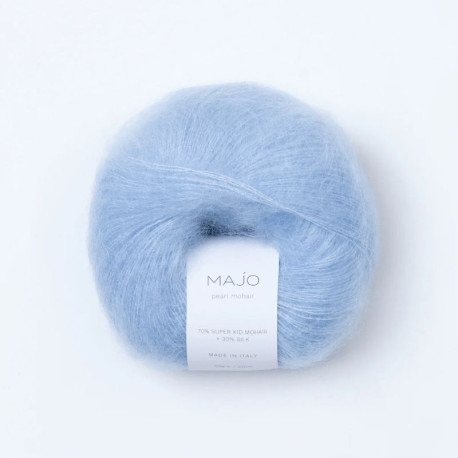 Majo Pearl Mohair Sky Blue