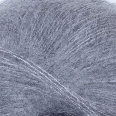 Majo Pearl Mohair Slate Detail