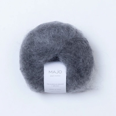 Majo Pearl Mohair Charcoal