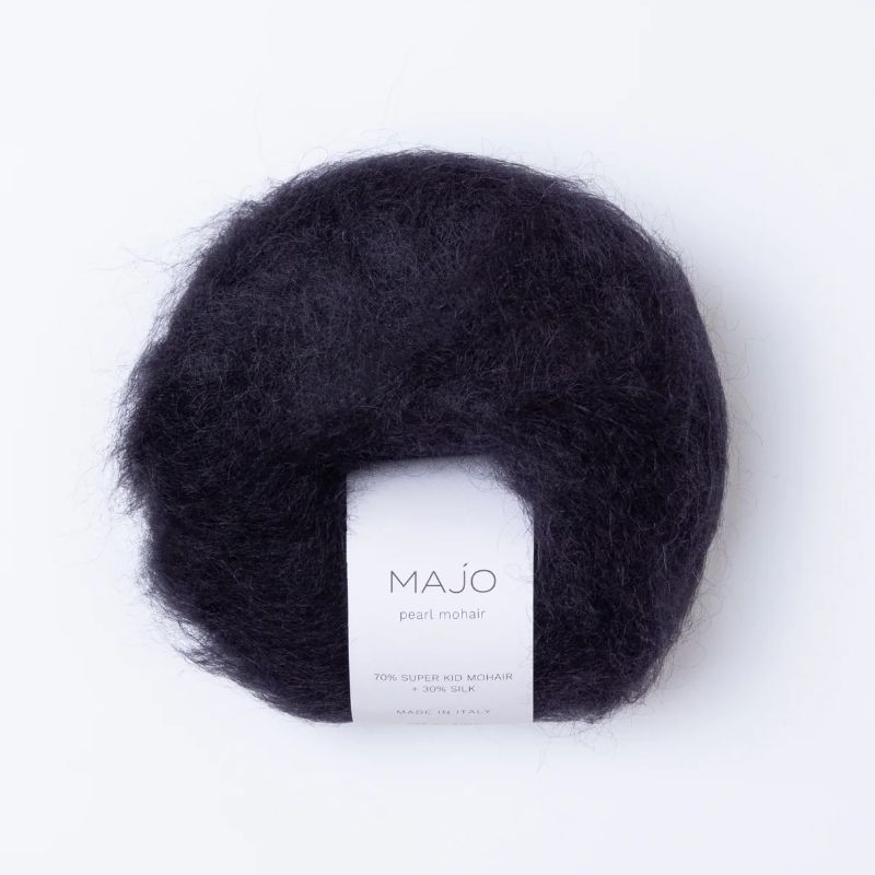 Majo Pearl Mohair Black