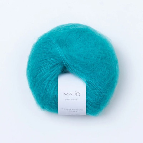 Majo Pearl Mohair Peacock