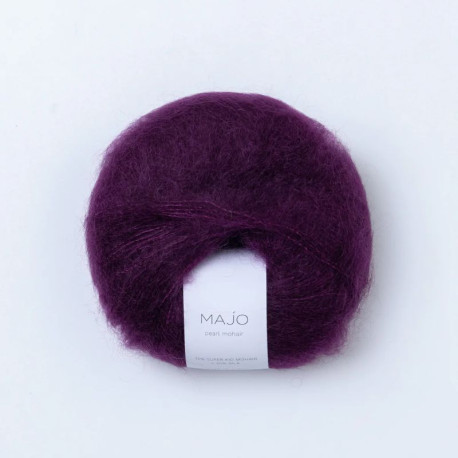 Majo Pearl Mohair Wine