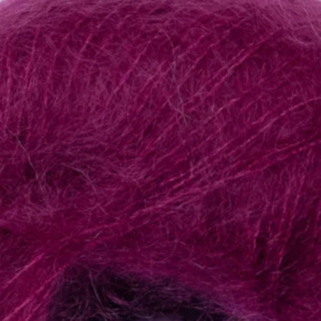 Majo Pearl Mohair Mulberry Detail