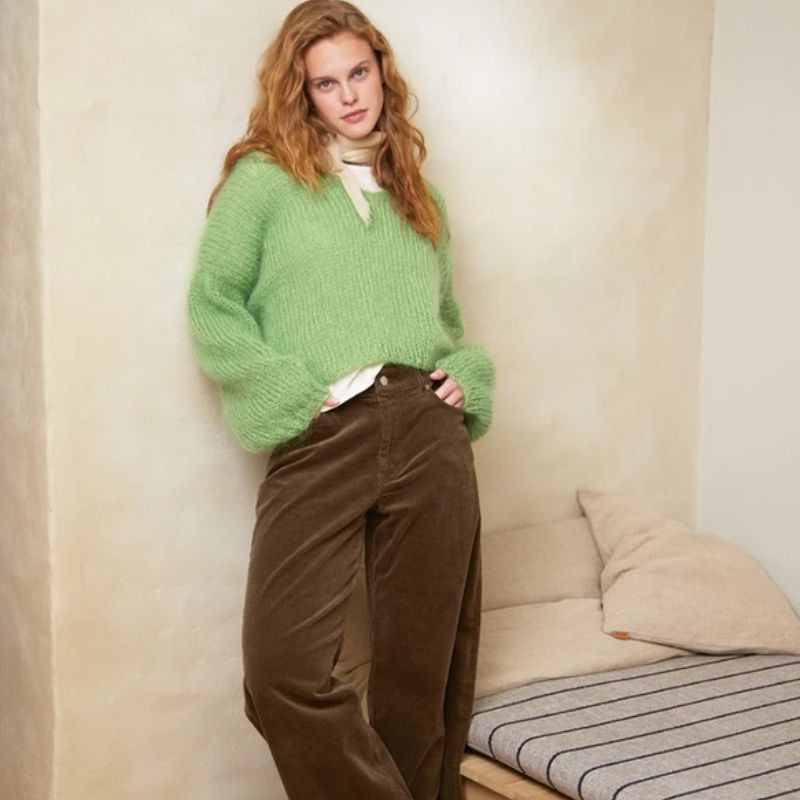 Sandnes 2402-3 Facile Sweater Strickset