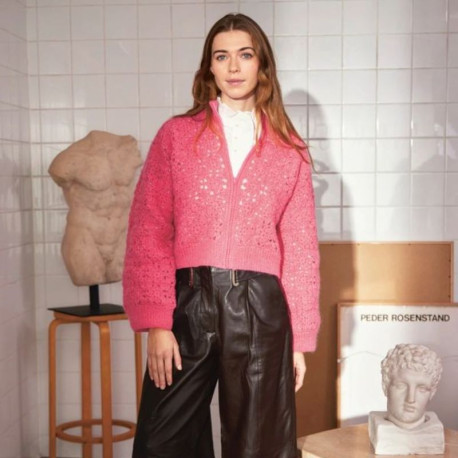 Sandnes 2403 9 Fleur Cardigan Häkelset