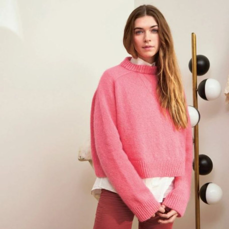 Sandnes 2403 11 Wendy Sweater Strickset