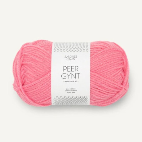 Sandnes Peer Gynt Bubblegum Pink 4315