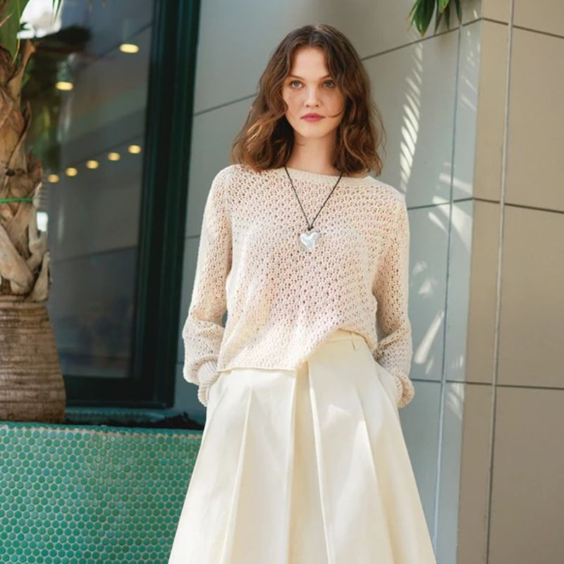Sandnes 2404 4  Mathea Sweater Strickset
