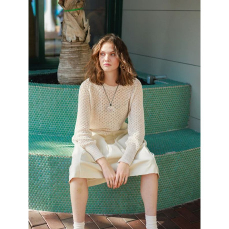 Sandnes 2404 4  Mathea Sweater Strickset