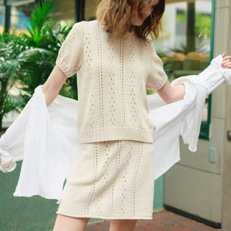 Sandnes 2404 9a  Cornelia Tee Strickset