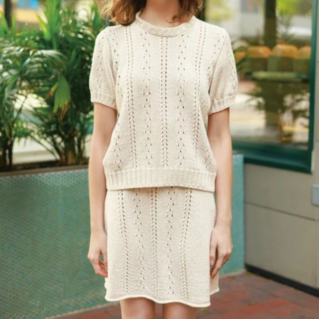 Sandnes 2404 9b Cornelia Skirt Strickset