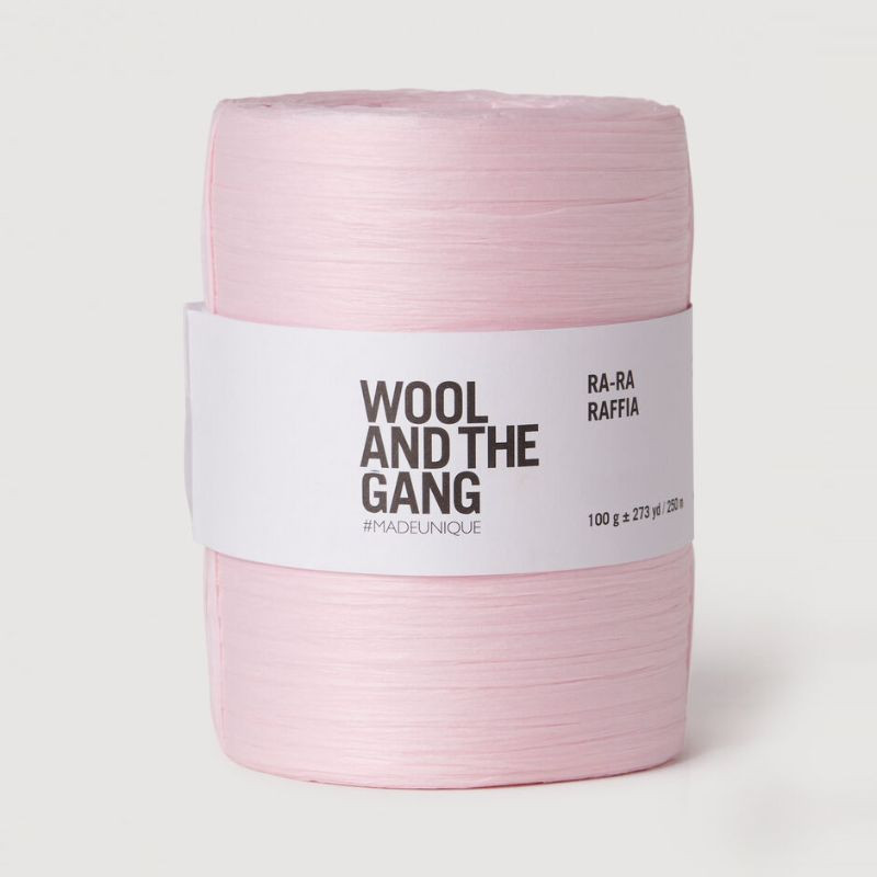 Wool and the Gang - Ra-Ra Raffia Cameo Rose