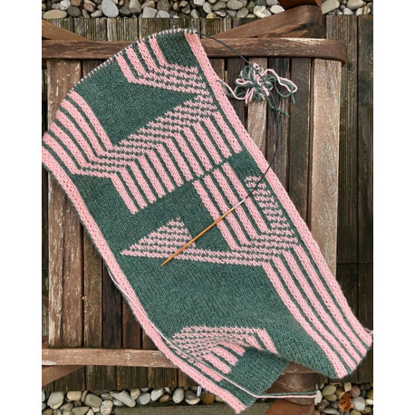 my maane Scope Scarf Englisch Wollpaket