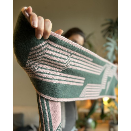 my maane Scope Scarf Englisch Wollpaket