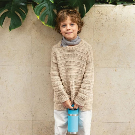 Sandnes 2405 4 Filip Sweater Junior Strickset
