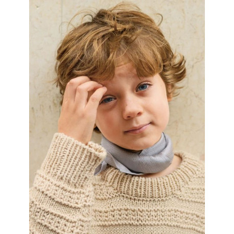 Sandnes 2405 4 Filip Sweater Junior Strickset