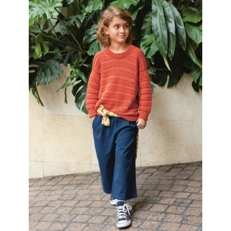 Sandnes 2405 4 Filip Sweater Junior Strickset