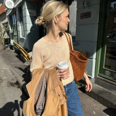 Petite Knit Kumulus Tee O-neck Wollpaket