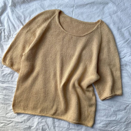 Petite Knit Kumulus Tee O-neck Wollpaket