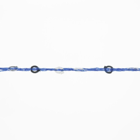 Lang Yarns Paillettes - Blau / Silber 0006 Detail