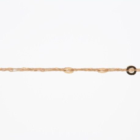 Lang Yarns Paillettes Lachs / Gold 0028 Detail