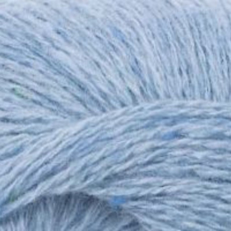 Majo Tweed Supreme Dove Blue Detail