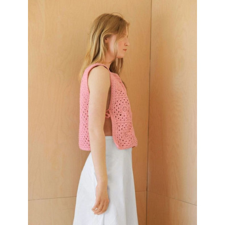 Sandnes 24 1  Sunny  Slipover Strickset