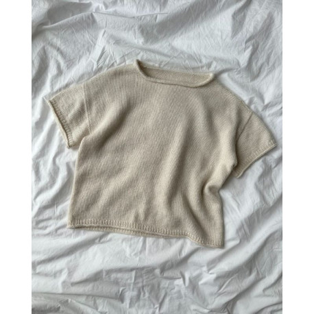 Petite Knit Cloud Tee Wollpaket