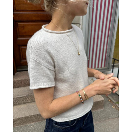 Petite Knit Cloud Tee Wollpaket