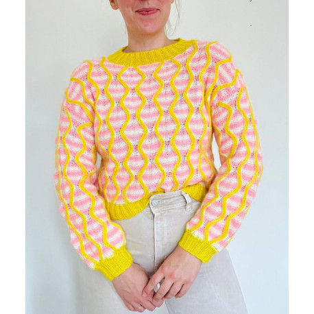Kolibri by Johanna Funky Gustav Sweater Wollpaket
