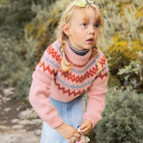 Sandnes 2411-2 - Polar-Light Kinderpullover [Strickset]