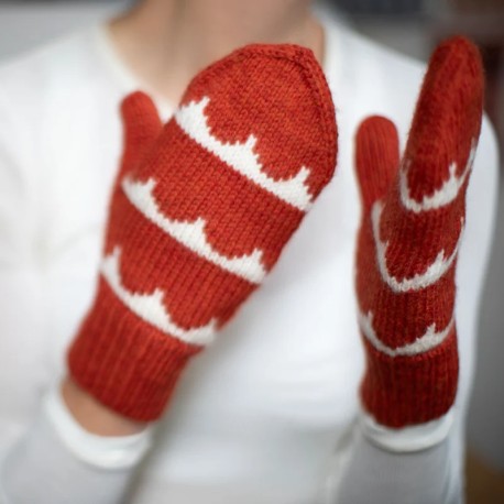 Robinia Mittens von Anne Ventzel - jetzt Wollpaket zusammenstellen