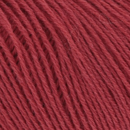 Lang Yarns Merino 400 Rot Mélange 0061 Detail