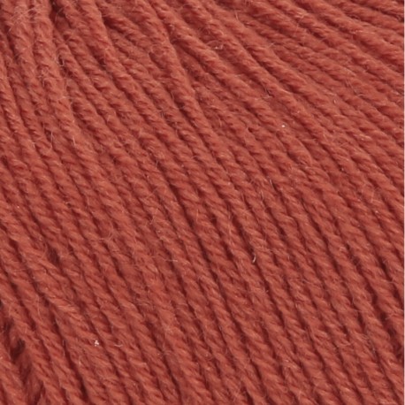 Lang Yarns Merino 400 Braunorange 0075 Detail