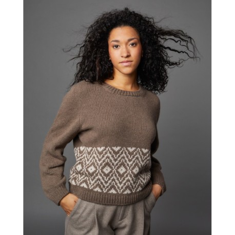 Lamana Magazin Nr 15 Pullover Annette 08 Strickset