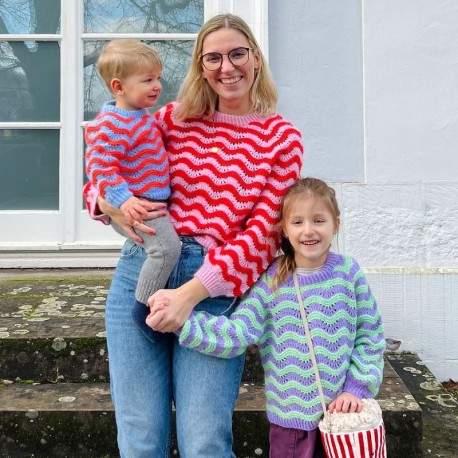 Kolibri by Johanna Jean Sweater Junior Wollpaket