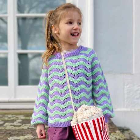 Kolibri by Johanna Jean Sweater Junior Wollpaket