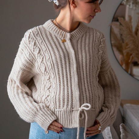 Kutovakika Pride and Pearls Cardigan Wollpaket