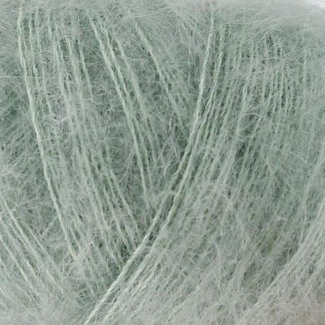 Knitting for Olive Soft Silk Mohair Eukalyptus Detail